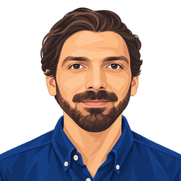 Illustrated portrait of Christian Dobish